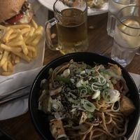 spicy tofu noodles  at Gems in Mellieha