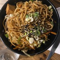 Spicy tofu noodles  at Gems in Mellieha