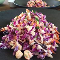 More salads…)  at VegetariansVegans in Playa Del Carmen