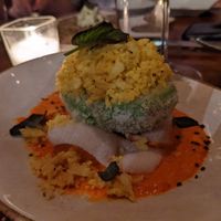 Stuffed avocado at Vedge in Philadelphia