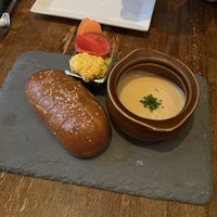 Rheudabega fondue  at Vedge in Philadelphia