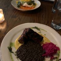 Stuffed avo- i always have to get this. And carrot the lentils with the carrot were UNREAL at Vedge in Philadelphia