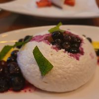 Pavlova- lemon blueberry at Vedge in Philadelphia