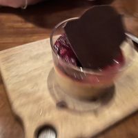 Cherry cheesecake   at Vedge in Philadelphia