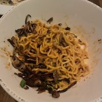 Spicy Dan Dan noodles - delicious!   at Vedge in Philadelphia