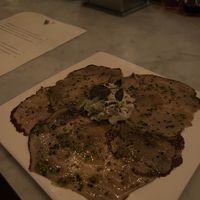 Portabbello carpaccio  at Vedge in Philadelphia