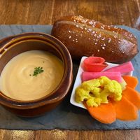 Rutabaga Fondue  at Vedge in Philadelphia