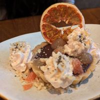 Chocolate tart at Vedge in Philadelphia