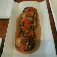 Grilled Gold Potatoes  at Vedge in Philadelphia