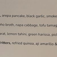 Medium plates  at Vedge in Philadelphia