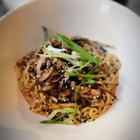 Dan Dan noodles  at Vedge in Philadelphia