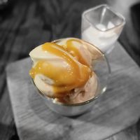 Miso ice creamm  at Vedge in Philadelphia
