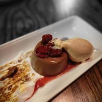 Chocolate gelato with marshmallowws  at Vedge in Philadelphia