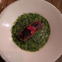 Eggplant Braciole (This was my favorite - resembled sausage) at Vedge in Philadelphia