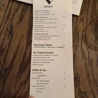 Dessert, anyone?  at Vedge in Philadelphia