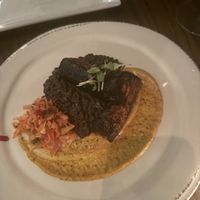 Campfire carrot - beautiful smoky flavors   at Vedge in Philadelphia