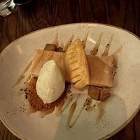 Pink lady cheesecake - showstopper with rosemary ice cream   at Vedge in Philadelphia