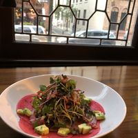Fabulous watermelon salad at Vedge in Philadelphia