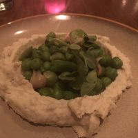 Spring Peas and Beans at Vedge in Philadelphia