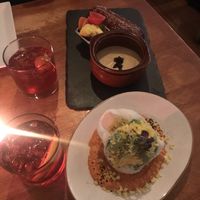 Romesco and avocado at Vedge in Philadelphia