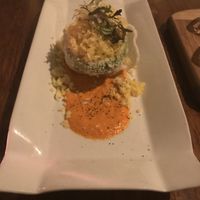 Some sort of avocado dish at Vedge in Philadelphia