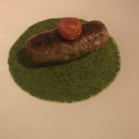 Vegan sausage at Vedge in Philadelphia