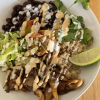 Mexican Budda Bowl - sooo tasty!  at Plant Craft Kitchen in St Louis
