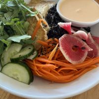 Vegan Poke Bowl - incredible flavors… loved the sauce too  at Plant Craft Kitchen in St Louis