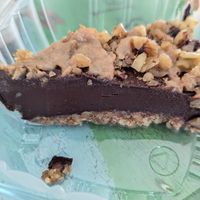 Chocolate pie with apple? It was tasty! at Plant Craft Kitchen in St Louis