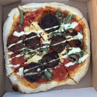 pepperoni pizza!  at Plant Craft Kitchen in St Louis