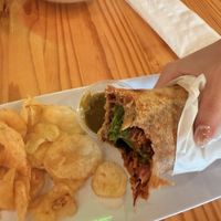 Jackfruit burrito  at Plant Craft Kitchen in St Louis