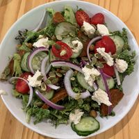 chopped salad!  at Plant Craft Kitchen in St Louis