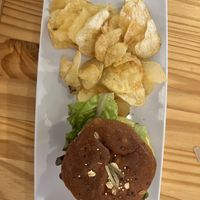 Burger  at Plant Craft Kitchen in St Louis