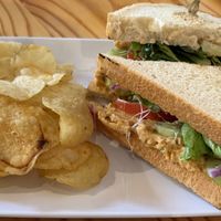 hippie sandwich!  at Plant Craft Kitchen in St Louis