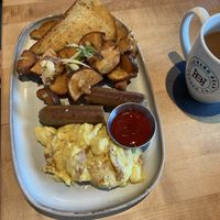 The vegan basic  at The Hard Bean Brunch Co in Port Moody