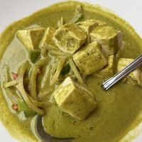 Green curry - ask to make vegan   at Swan Thai in Rancho Palos Verdes