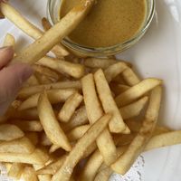 Curry fries - ask to make it vegan   at Swan Thai in Rancho Palos Verdes