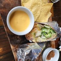 Vegetarian Burrito at Get Real Bar & Restaurant in Coron