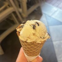 Vegan mint chip  at Purity Ice Cream in Ithaca