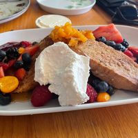 fruity French toast at Fitz on 4th in Philadelphia