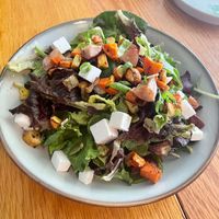 brunch salad at Fitz on 4th in Philadelphia