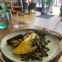 go green omelet at Fitz on 4th in Philadelphia