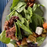 Spinach salad   at Fitz on 4th in Philadelphia