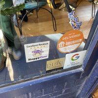 Happy Cow decal   at Fitz on 4th in Philadelphia