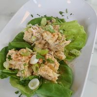 Lobster salad special. A first for me. Made from hearts of palm at Fitz on 4th in Philadelphia