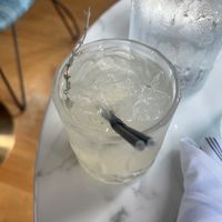 Lavender lemonade with tequila   at Fitz on 4th in Philadelphia