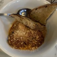 Pea protein & chickpea meatballs- sooo good   at Fitz on 4th in Philadelphia