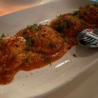 Roasted Garlic/Parsnip Raviolii  at Fitz on 4th in Philadelphia