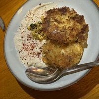 Crab patties  at Fitz on 4th in Philadelphia