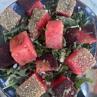 Watermelon arugula salad  at Fitz on 4th in Philadelphia